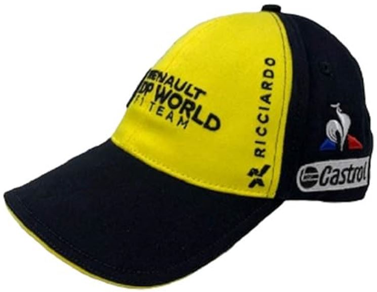 Cap Renault F1 Team Ricciardo Cap Yellow-Black,