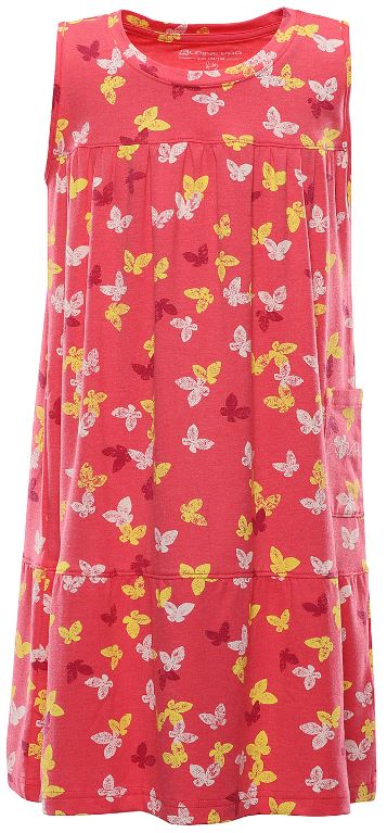 Children's Dress Alpine Pro Dareso Red 128-134