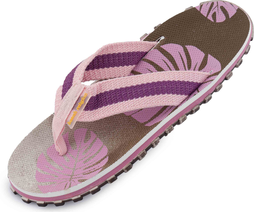 Women's Flip Flops Religion Leaf 39