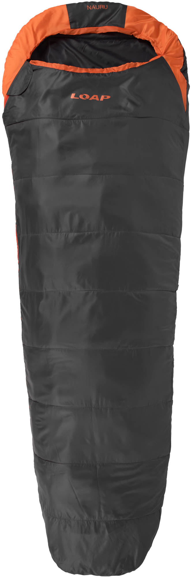 Loap Nauru Mummy Sleeping Bag Blk-Orz L-Left Zip