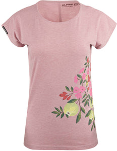 Women's T-shirt Alpine Pro Udawa Pink L