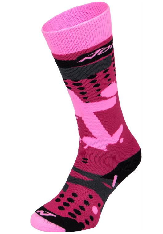 Nordica Ski Socks Neon Pink-Fuchsia 31-34