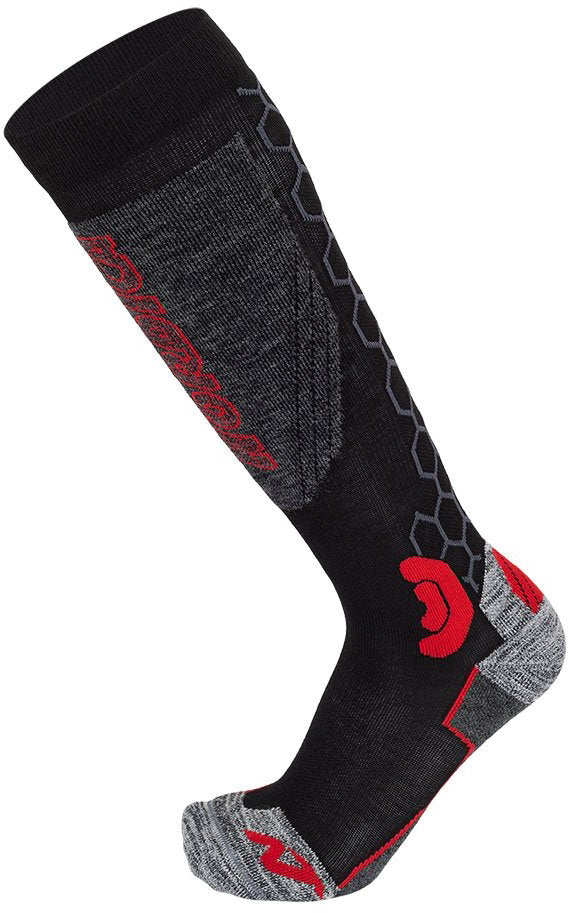 Nordica Ski Socks Black-Red -1-Pack 35-38