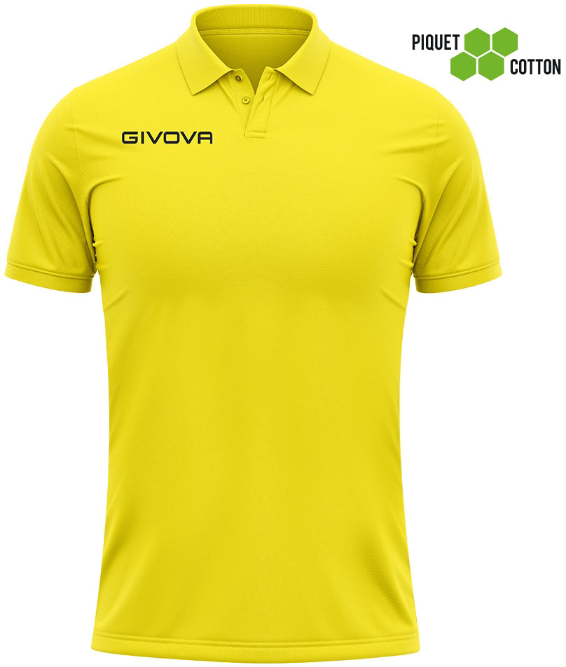 Polo Shirt Givova Polo Cotone Piquet Summer 3Xl