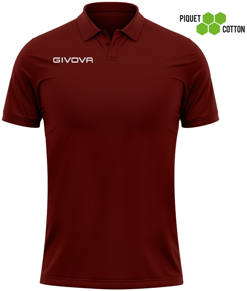 Polo Shirt Givova Polo Cotone Piquet Summer L