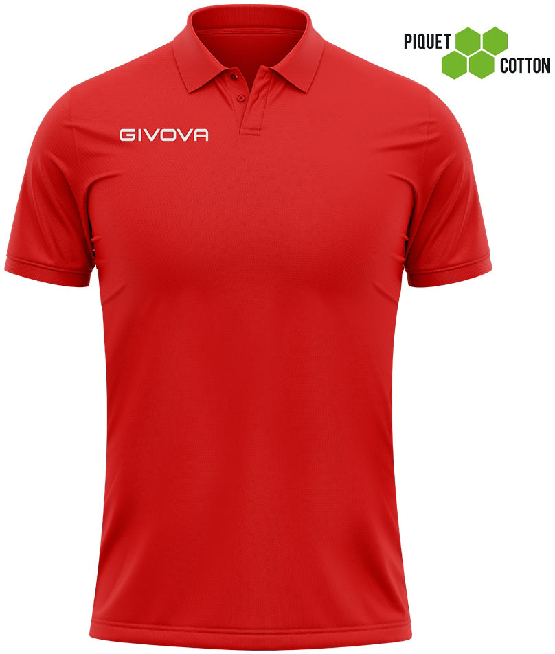 Polo Shirt Givova Polo Cotone Piquet Summer Xl