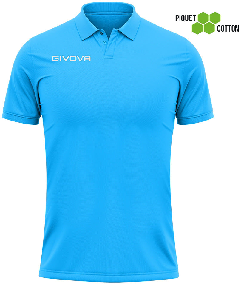 Polo Shirt Givova Polo Cotone Piquet Summer, S