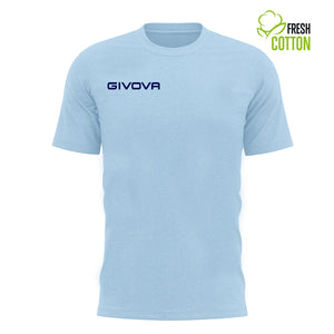 Cotton T-shirt Givova Fresh Azul Claro Xl