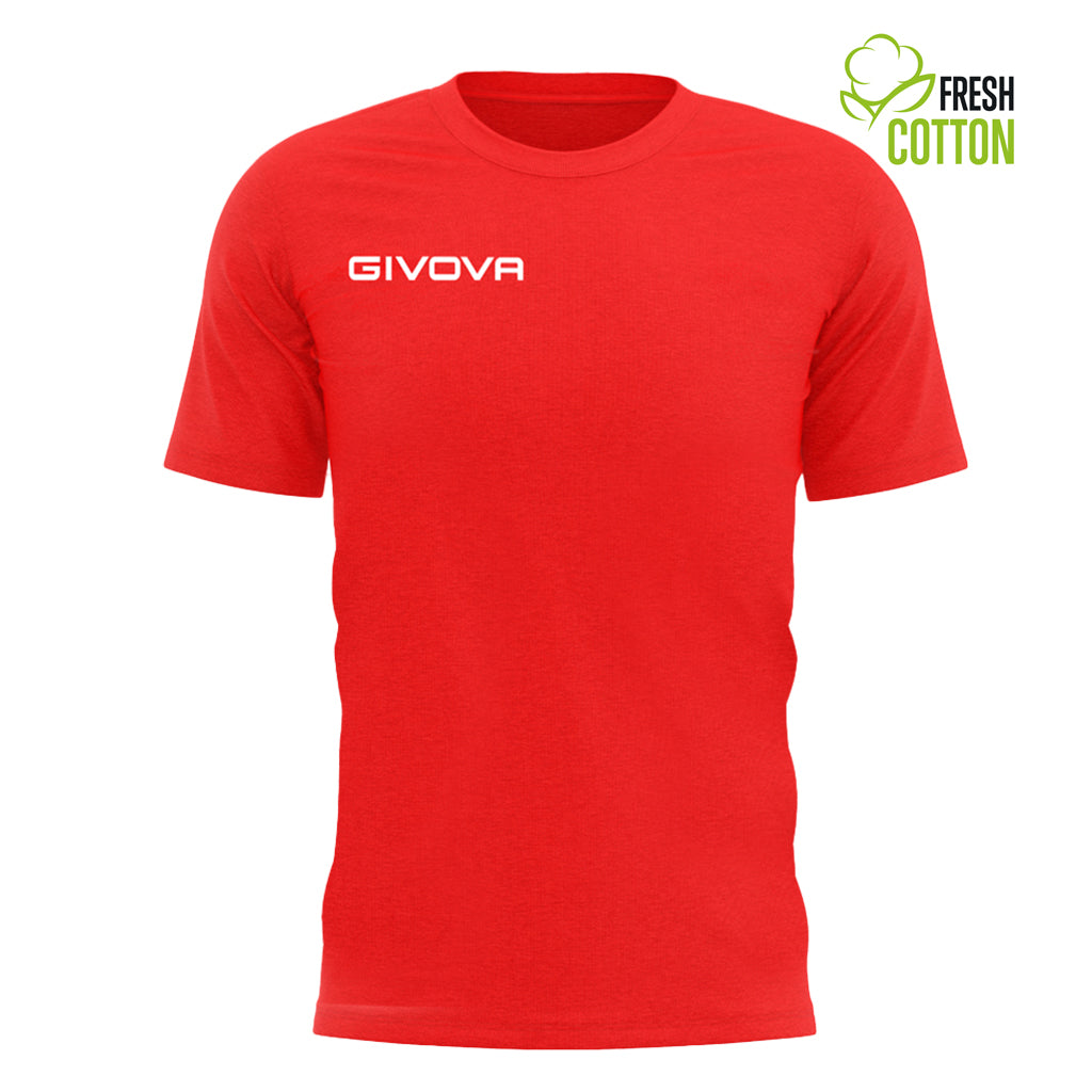 Cotton T-shirt Givova Fresh Red red 3XL