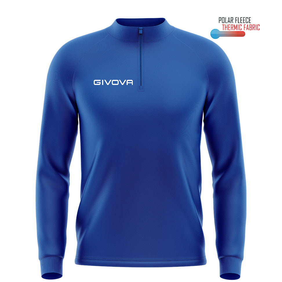 Sports Hoodie Givova Maglia Tecnica Royal, Xs