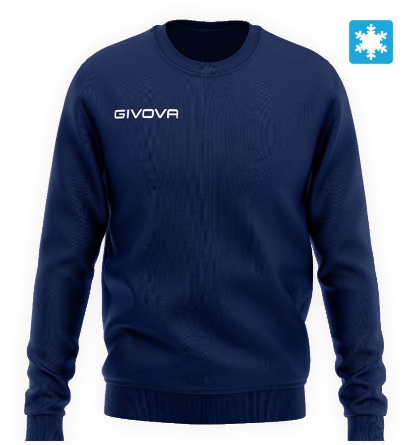 Givova Sweatshirt Felpa Blue, Xs