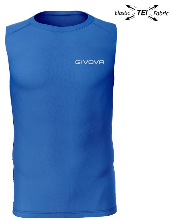 Elastic T-shirt Givova Technical Corpus 1 Royal 2Xl