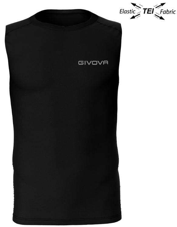 Elastic Tank Top Givova Technival Corpus 1 Black M