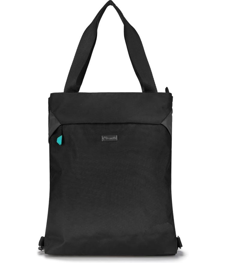 Tas/Rugzak Mercedes Mapf1 Fw Transformeerbare Tote Bag Zwart