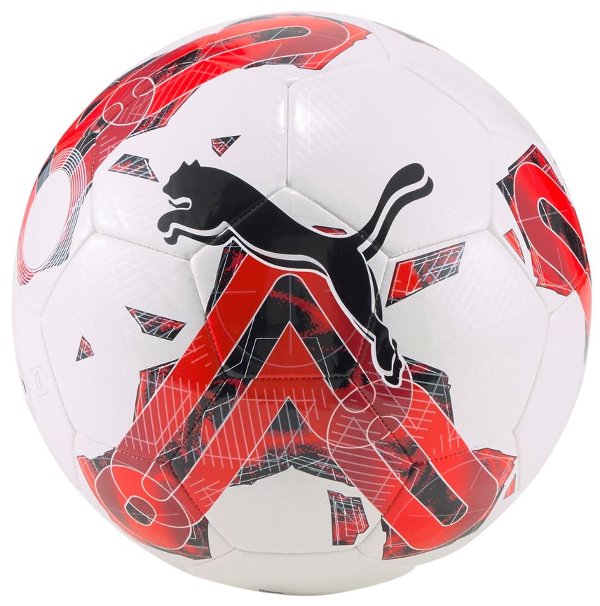 Soccer Ball Puma Orbita 6 Ms White-Red 3