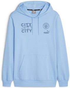 Men's Sweatshirt Puma Manchester City Graphic Hoody Xl