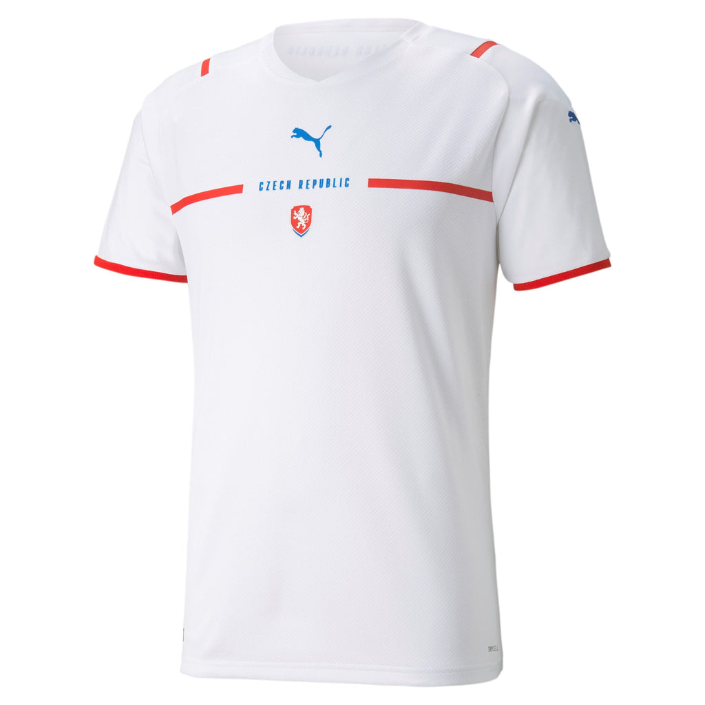 Football Jersey Puma Czech Republic Facr White L