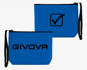 Hand Bag Givova Pochette Neoprene Royal-Black,