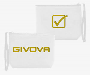 Hand Bag Givova Pochette Neoprene White-Gold,