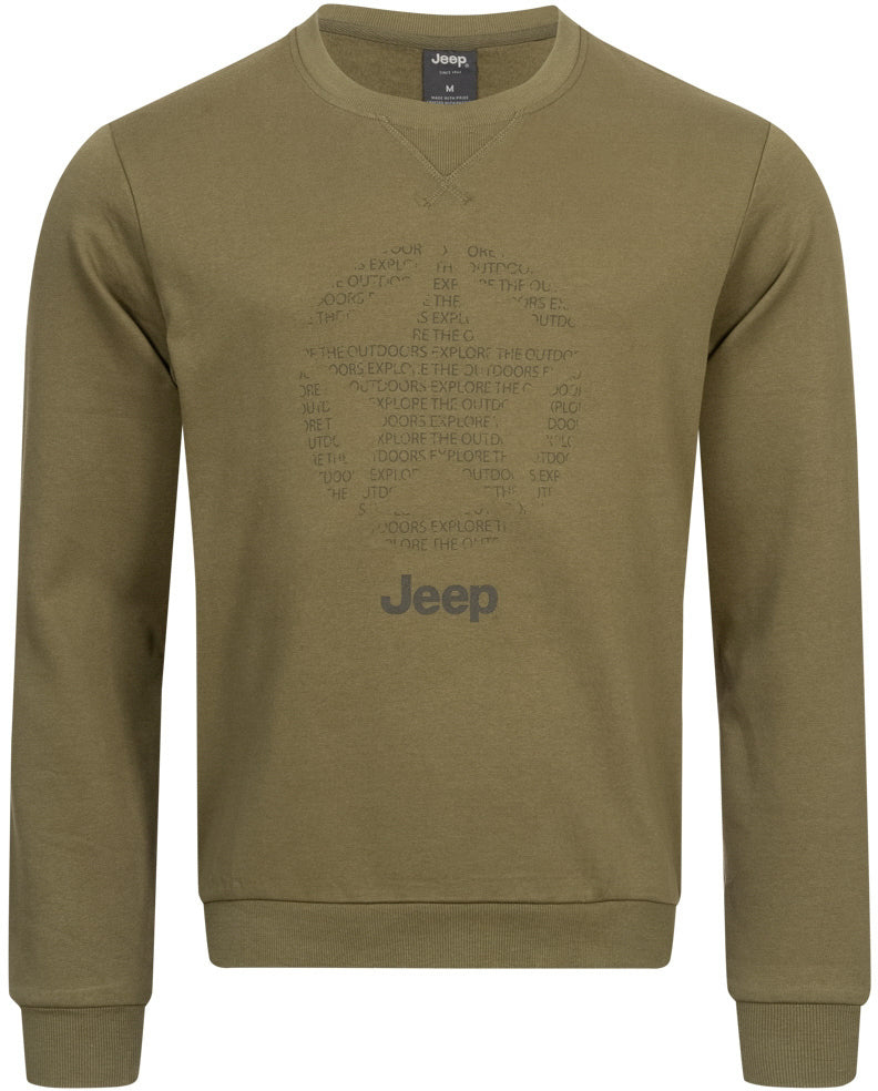 Jeep Men Round Neck Sweatshirt Star All, S