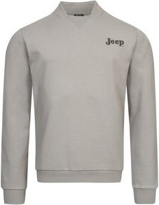 Jeep Men Bomber Neck Sweatshirt 2Xl