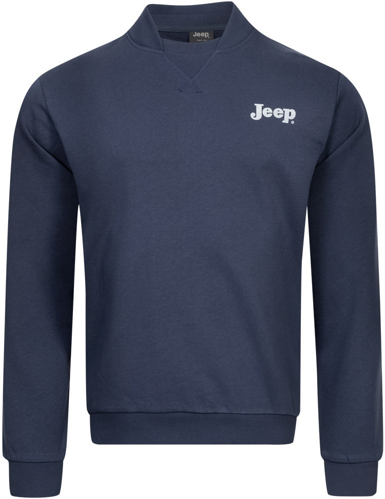 Jeep Men Bomber Neck Sweatshirt 2Xl