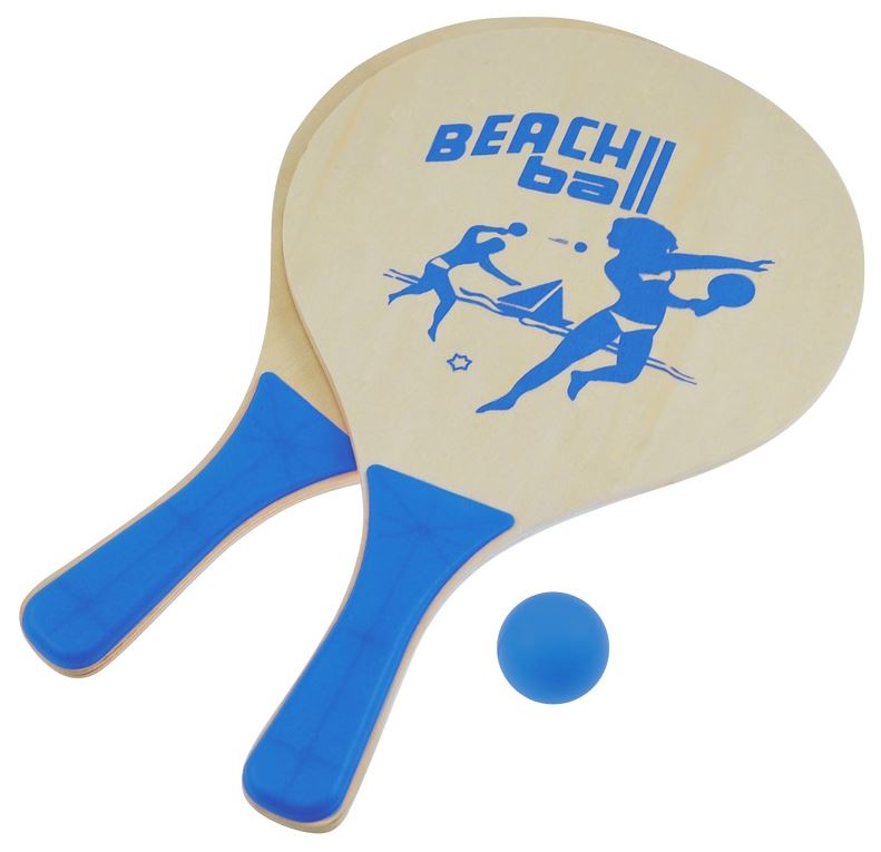 Blue Beach Tennis Set na letnią zabawę