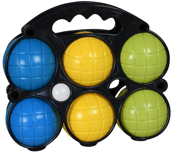 Petanque Plastic 6 Pieces, In Plastic Case,