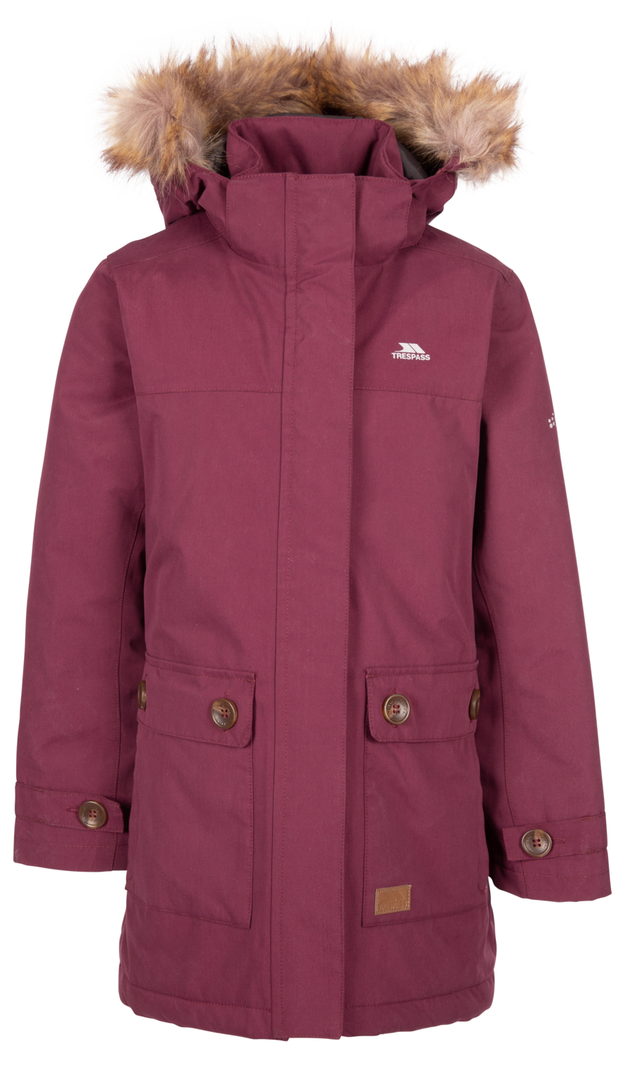 Trespass Rhoda - girils rain jkt tp50 3/4