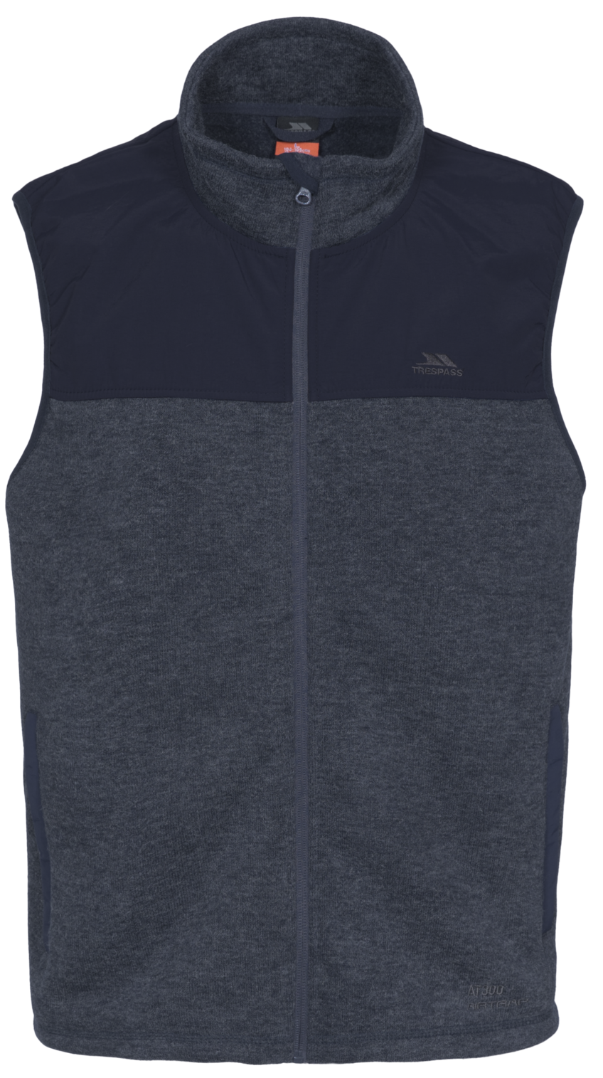 Trespass Leafminer - male fleece gilet at300