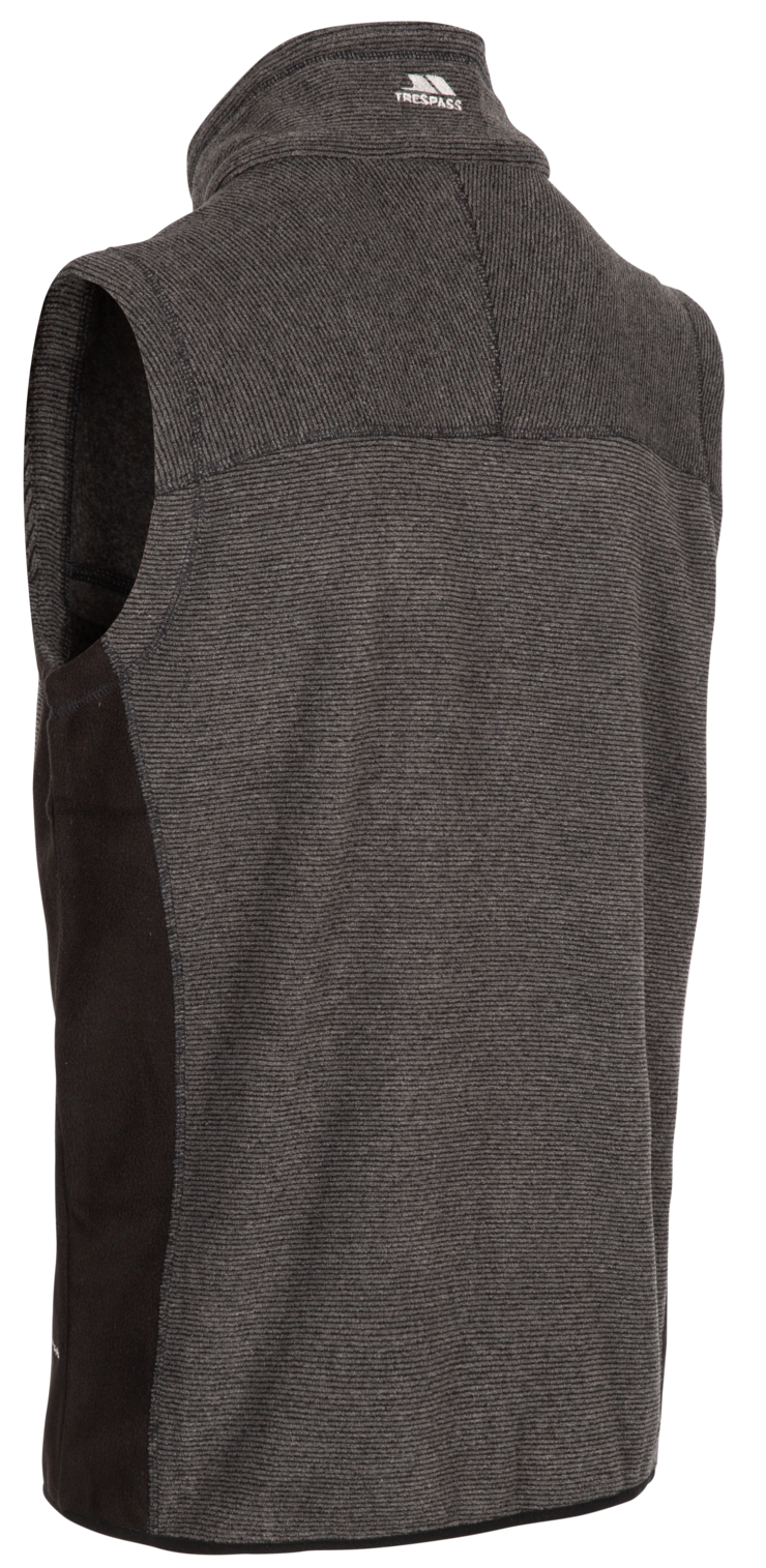 Trespass Jynxless - male fleece gilet at300 S