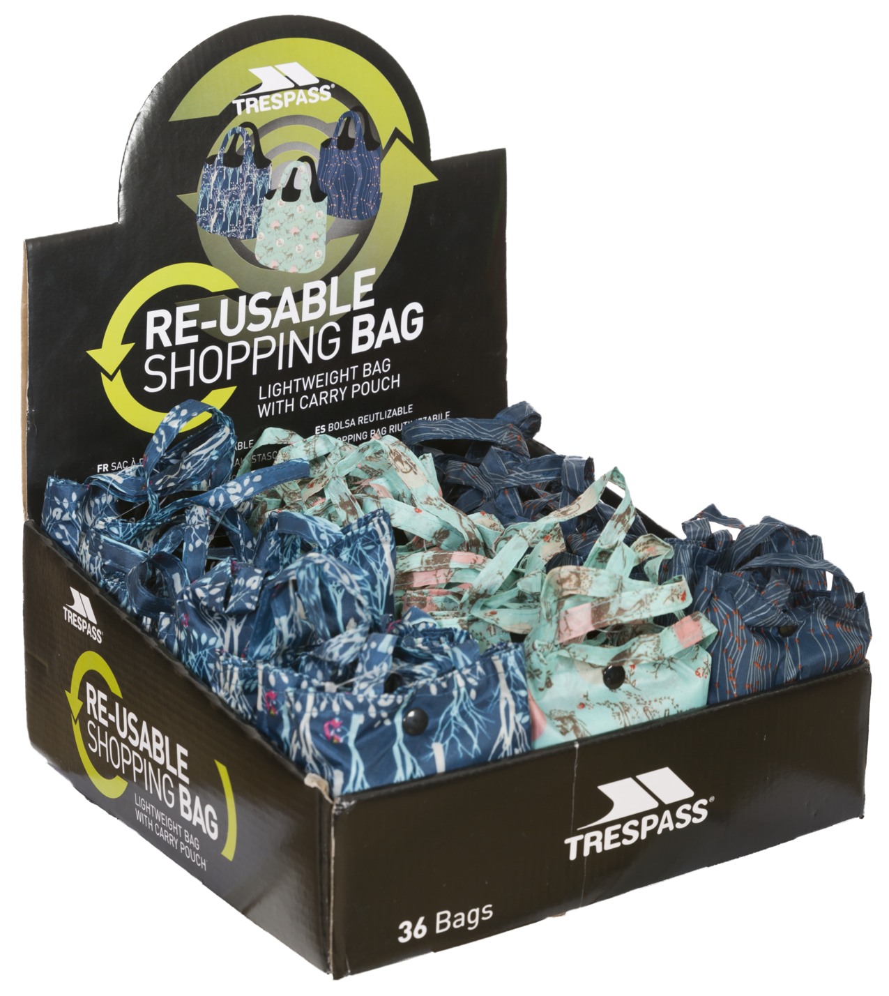 Trespass Shopper - packaway shopping bag