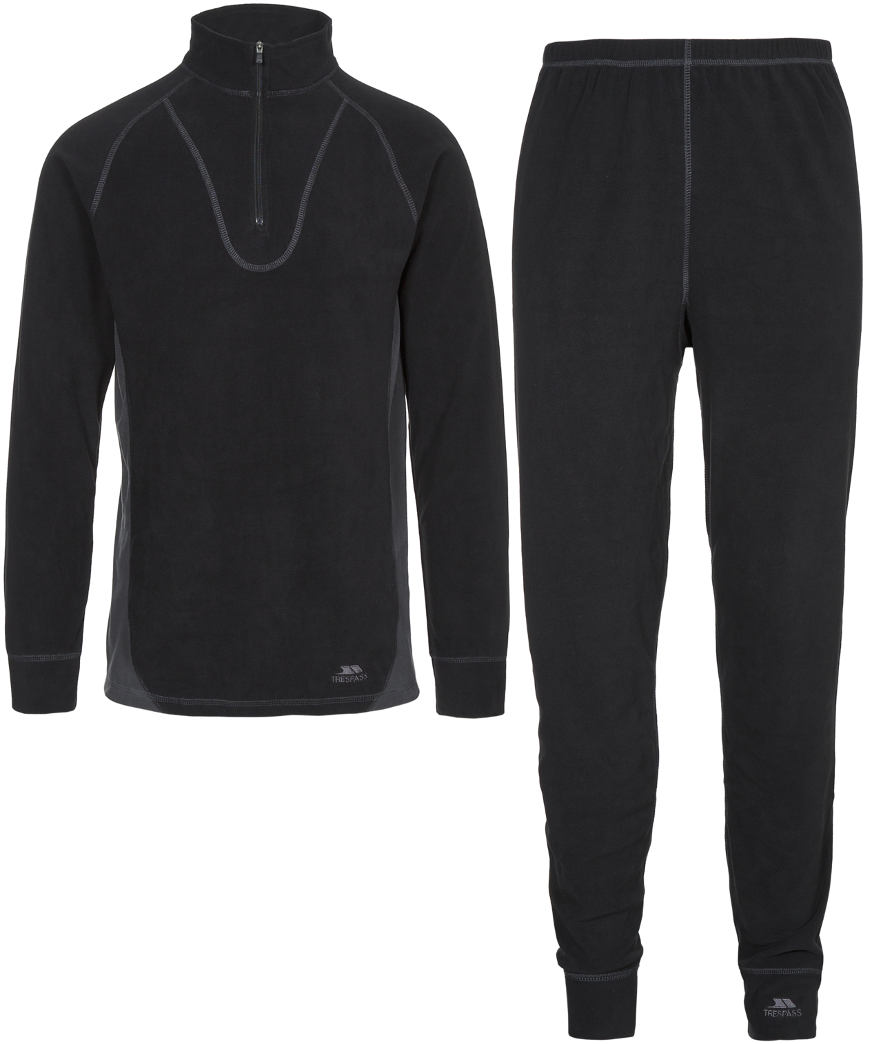 Trespass Thriller - b unisex m/fleece base layer