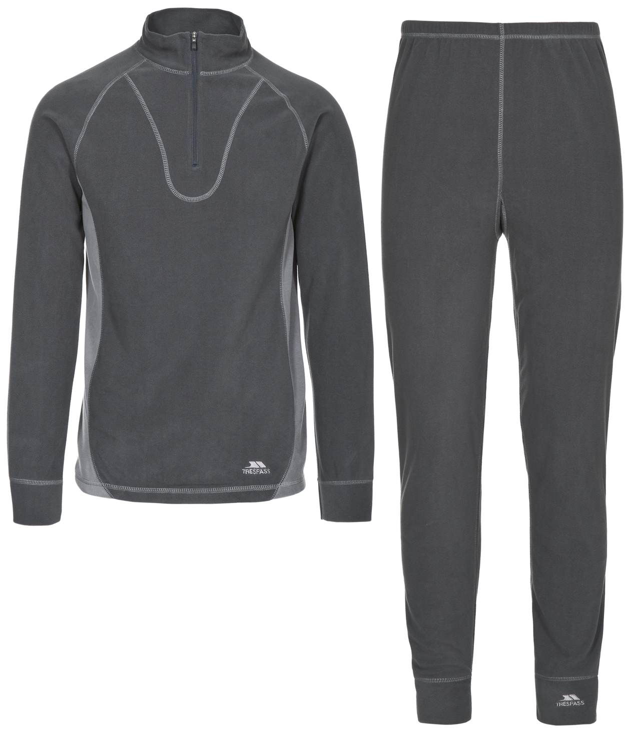 Trespass Thriller - b unisex m/fleece base layer