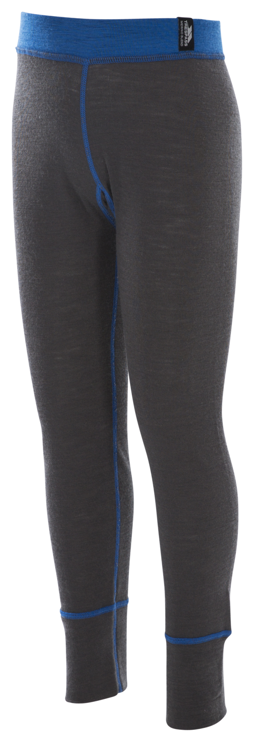Trespass Bamba - unisex kids merino wool base layer set