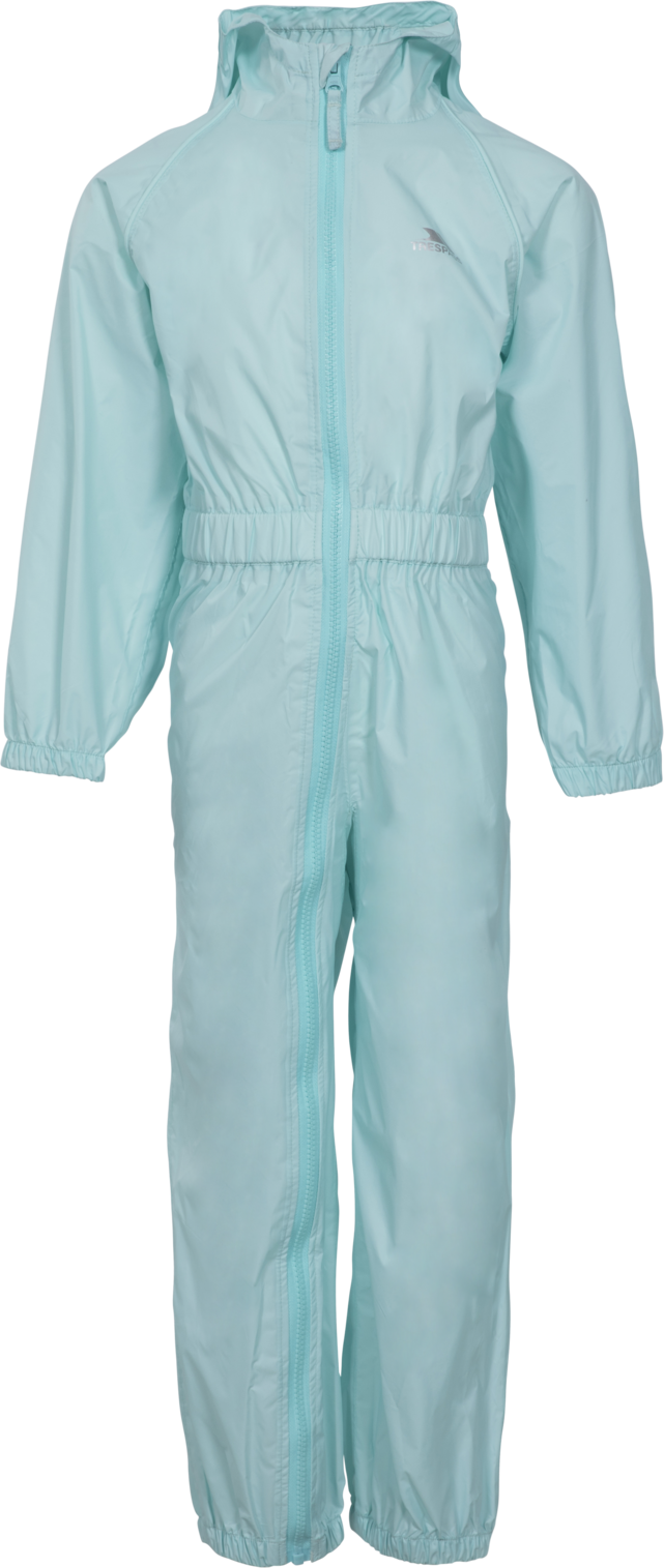 Trespass Button - childs unisex rain suit