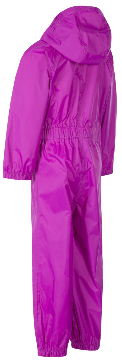 Trespass Button - childs unisex rain suit 2/3
