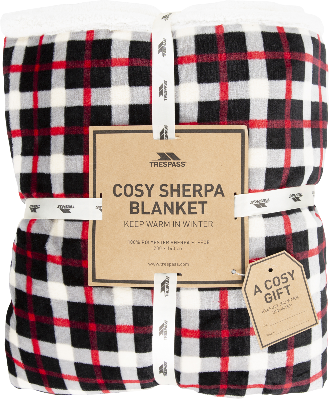 Trespass Vallon - sherpa blanket EACH