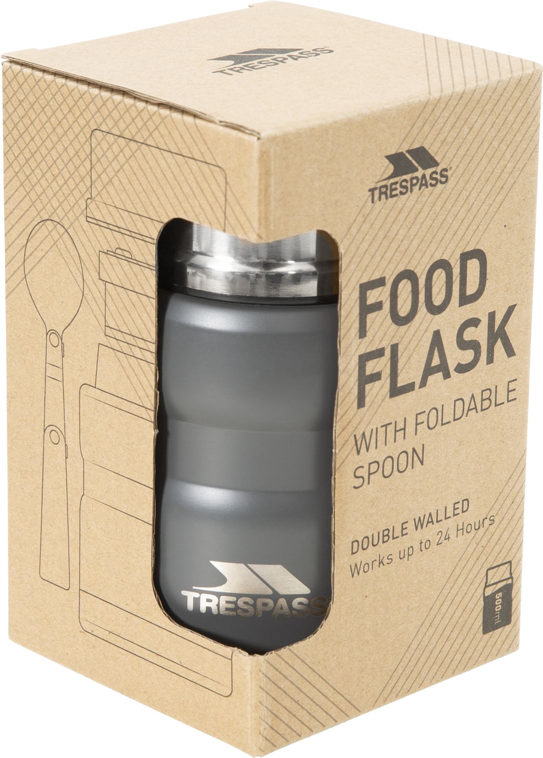 Trespass Scran - food flask