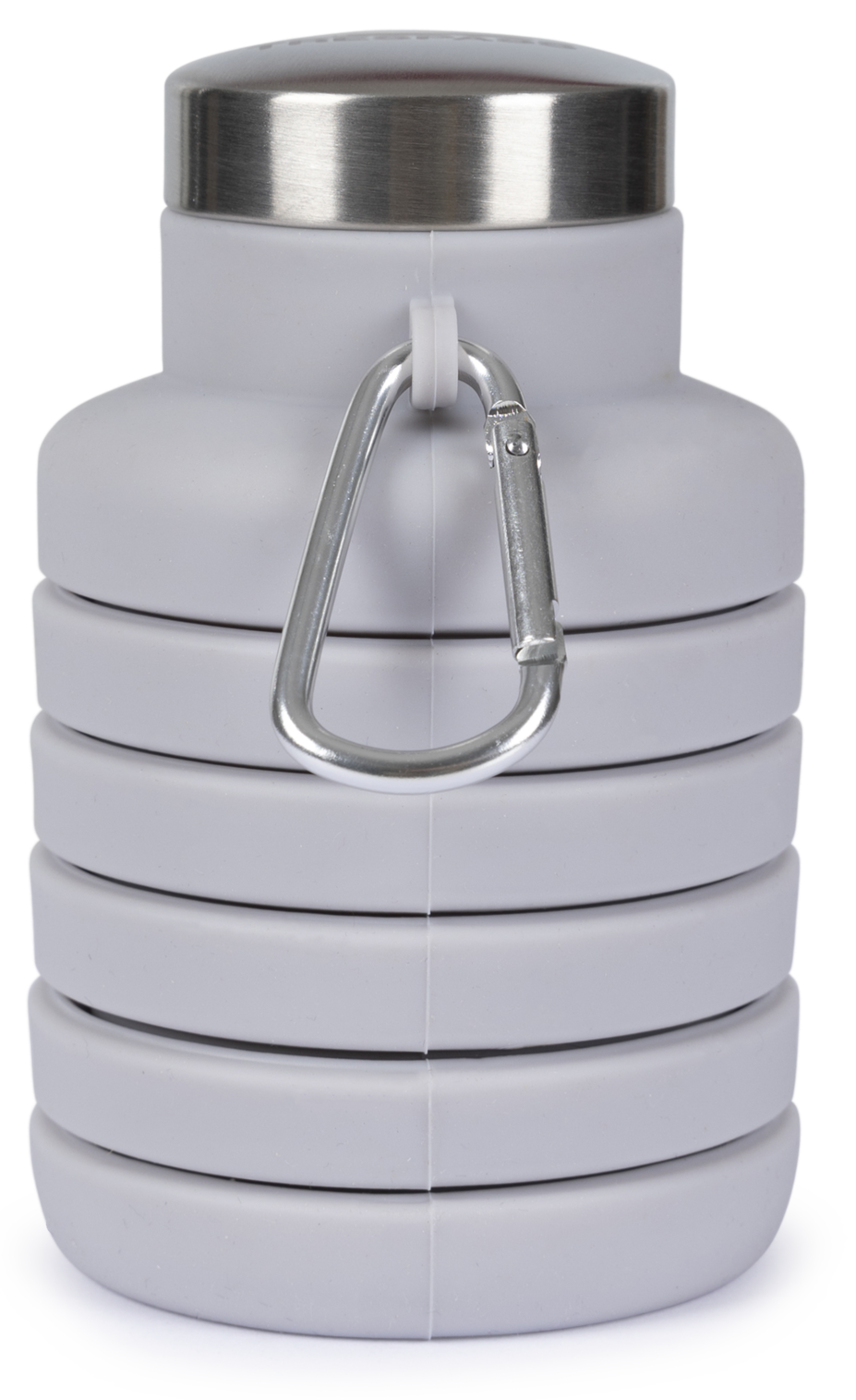 Trespass Vavo- folded silicon bottle with caribiner EACH