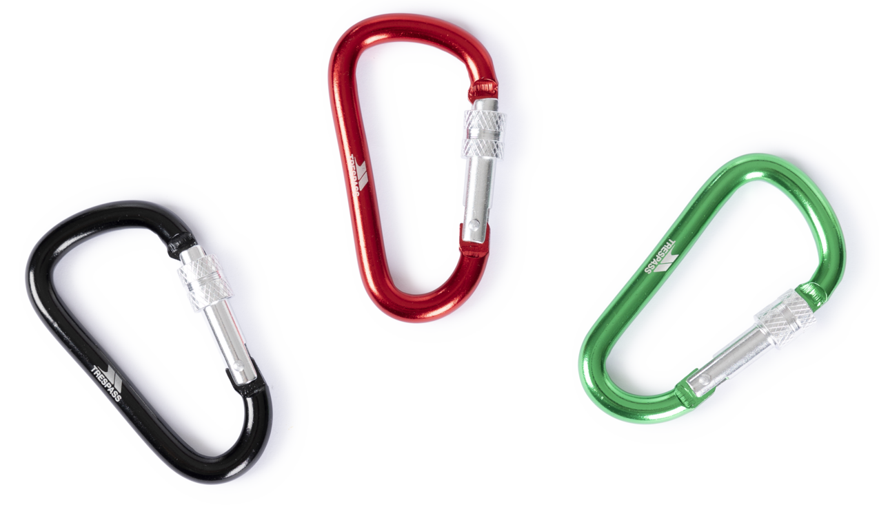 Trespass Dorf - carabiner set EACH