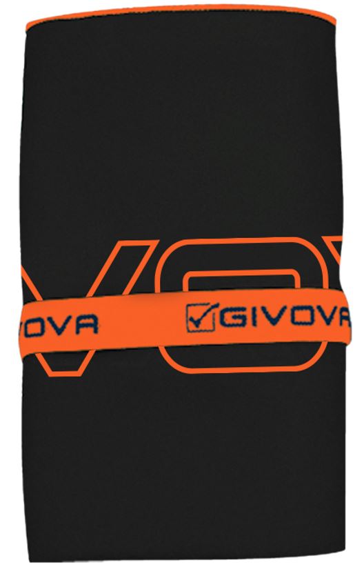 Towel Givova Black-Orange,