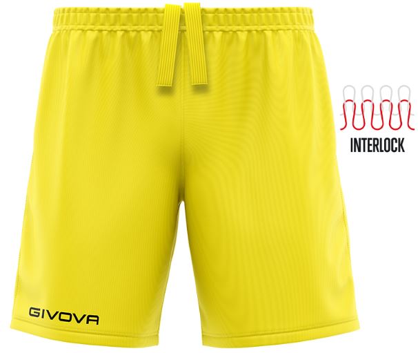 Sports Shorts Givova Short Capo Yellow 3Xs