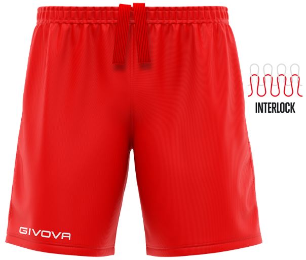 Sports Shorts Givova Short Capo Red, S