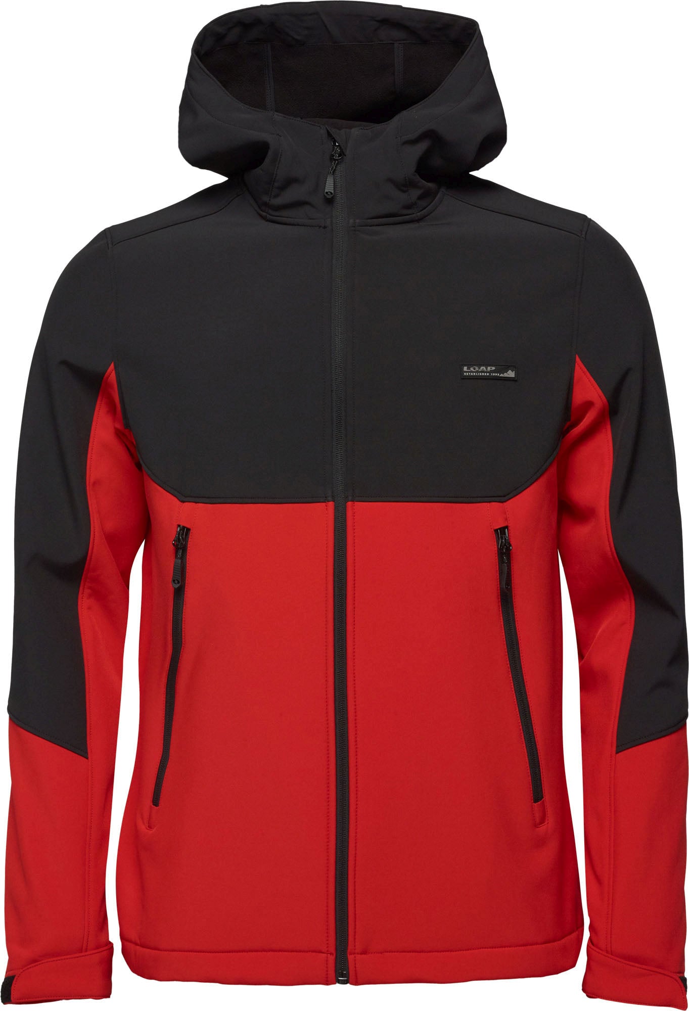 Chaqueta softshell hombre loap lucas rojo m