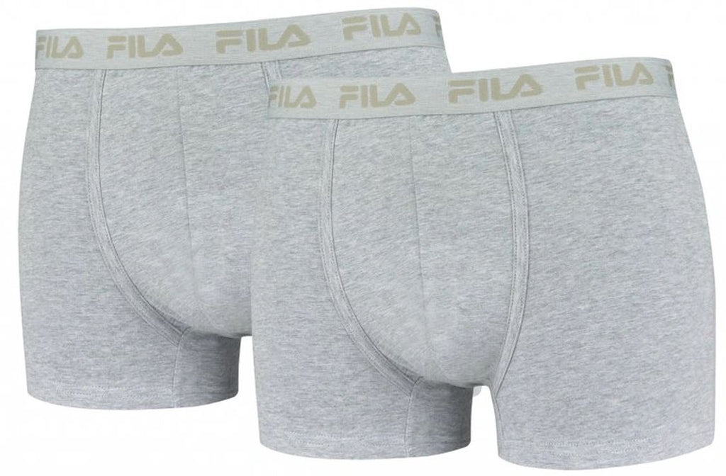 Fila Men's Boxers 2-Pack Grey, S