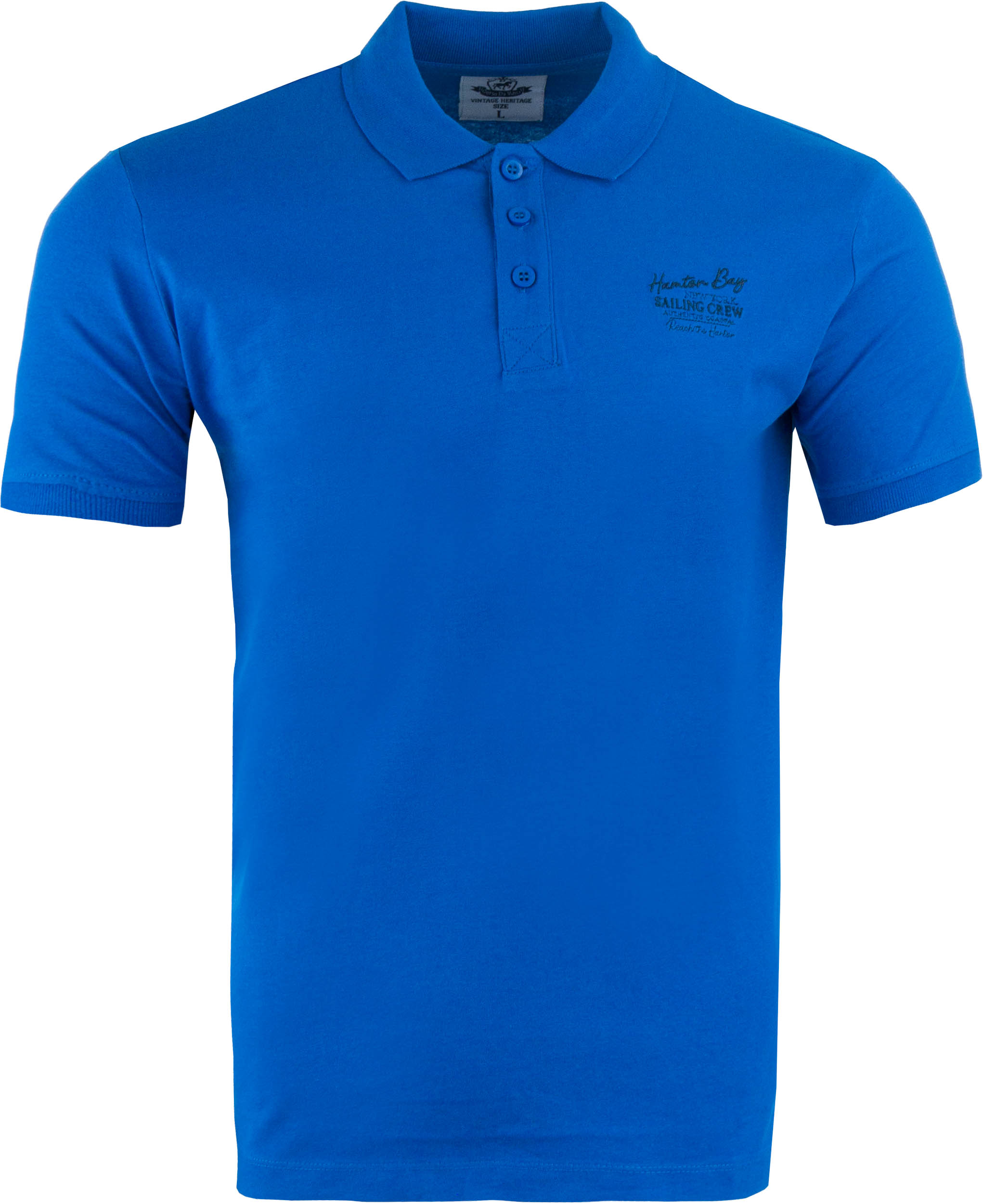 Pánské polo Corso da Vinci Duffy Royal Blue, S