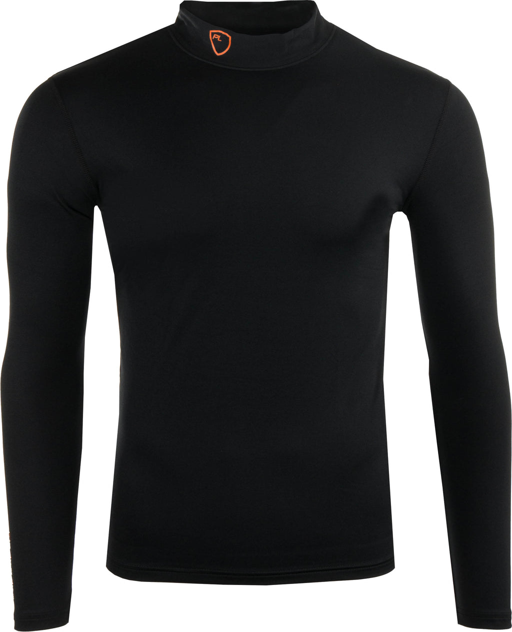 Men's T-shirt Playerlayer Turtle Neck Top Black, S