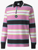 Men's T-shirt Puma Swxp Rugby Polo Tr Pink-White 2Xl