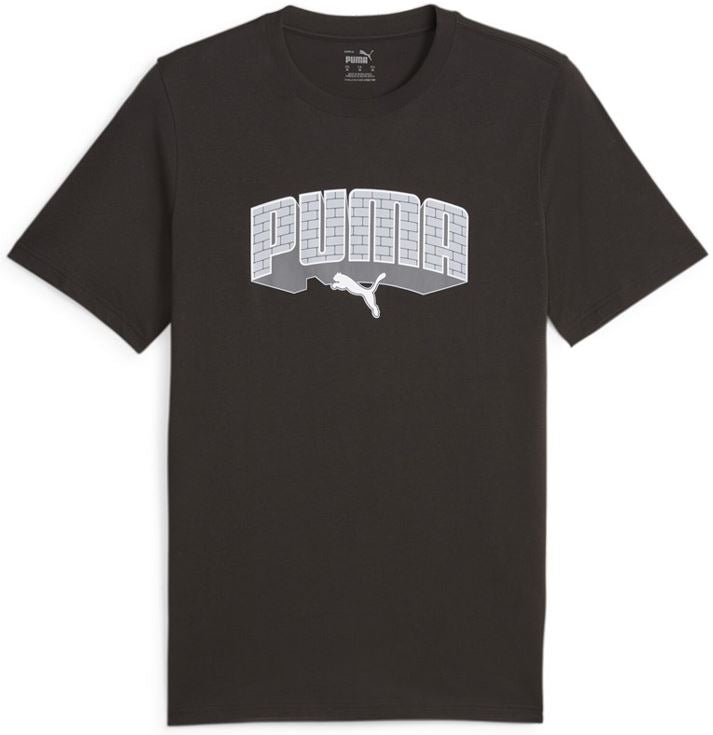 Men's T-shirt Puma Graphic Hip Hop Black Xl